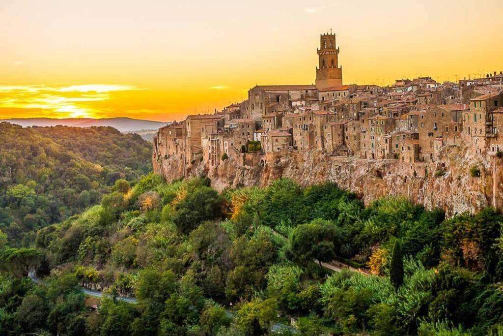 Ferienwohnung La Casa All'Oliveto Pitigliano Exterior foto